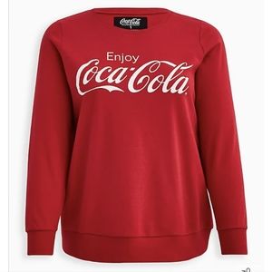 Torrid | SWEATSHIRT - COZY FLEECE COCA COLA RED | Size 4X